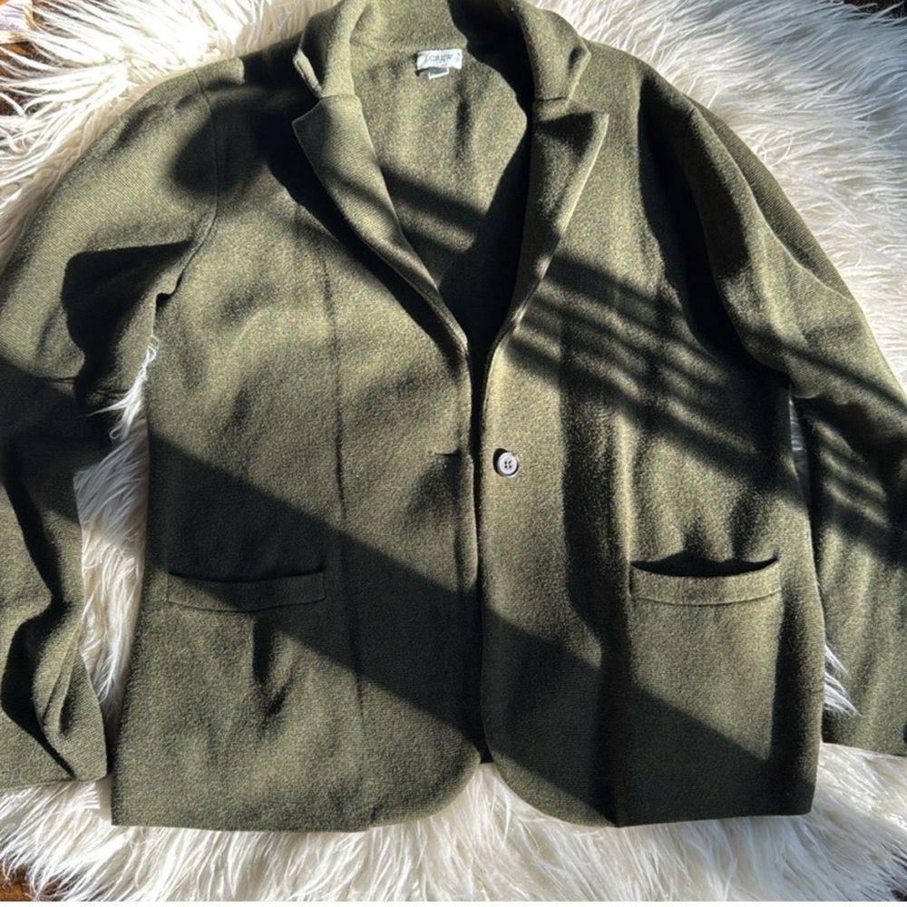 J Crew  Schoolboy Sweater Blazer Ladies Medium